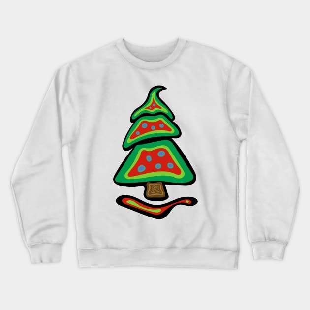 Merry Christmas Mino Makosekisikaw Holiday Indigenous Ojibwe WAWEZHI CANADA Crewneck Sweatshirt by WAWEZHI